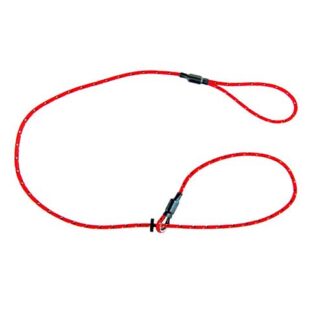 Proff retrieverline, rød, 5 mm, 1,2 m.
