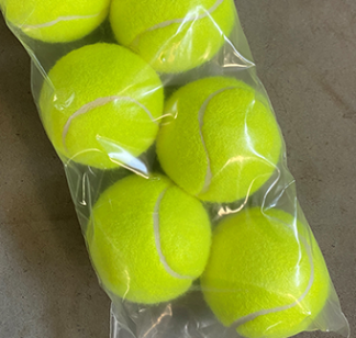 Tennisbold til hundetræning, ø6,4